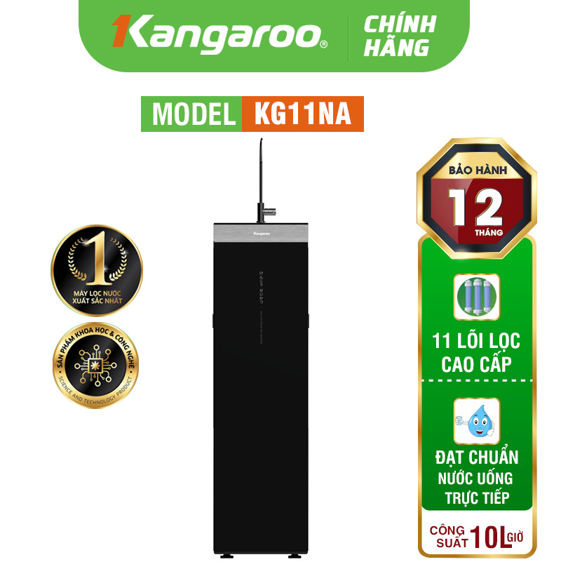 MÁY LỌC NƯỚC KANGAROO KG11NA - 11 LÕI LỌC, MẪU MỚI 2024