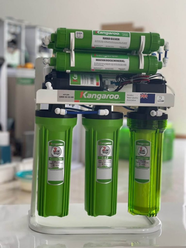 Máy lọc nước Kangaroo 6 lõi lọc (không tủ)