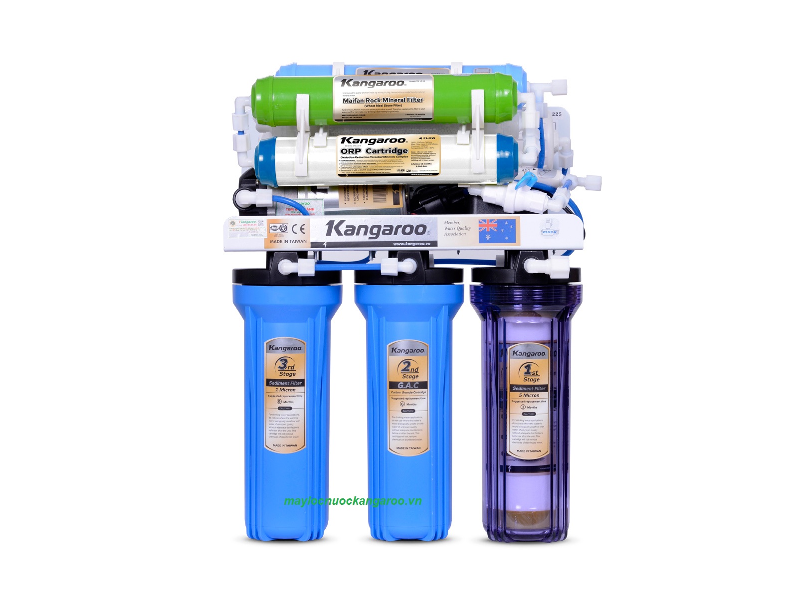 Máy lọc nước Kangarooo KG109 - 9 lõi lọc New - không tủ
