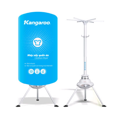Máy sấy khô quần áo thông minh Kangaroo KG308